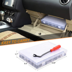 GOOACC organized storage compartments for easy fastener access.