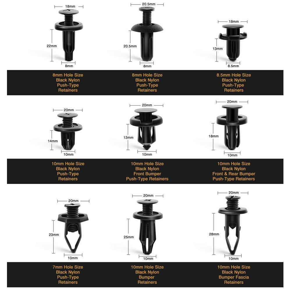 GOOACC tough fastener remover tool reduces panel damage during removal.