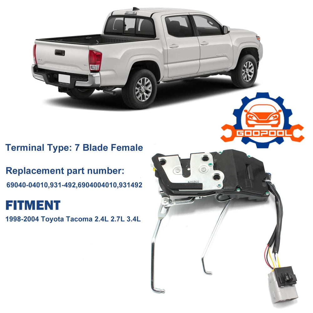 Goopool 931-492 Tacoma front-left actuator shown for fit verification.