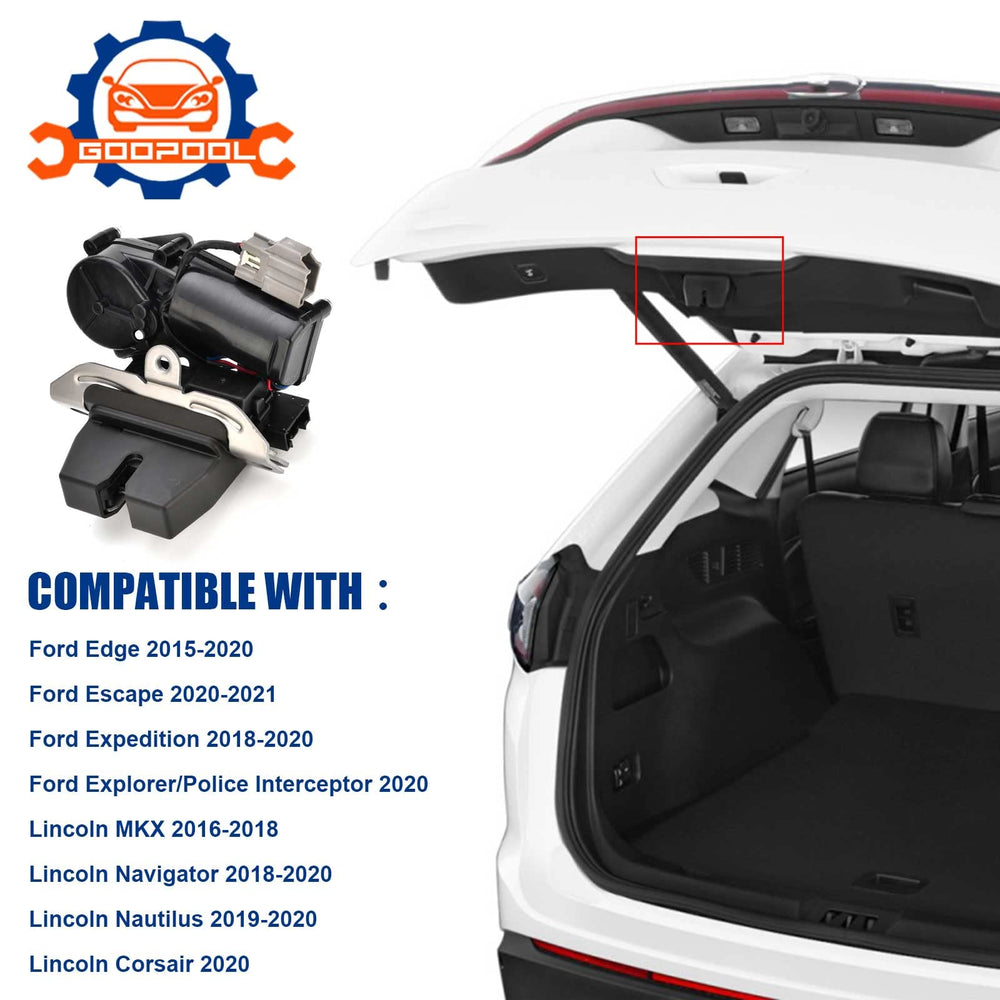 Goopool liftgate lock actuator for Ford Escape improves trunk reliability and security.