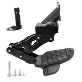 Goopool rear bed step for Dodge Ram, assembled for easy truck bed access.