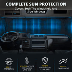 GOOSLA compatible with most semi trucks and RVs for easy fit.