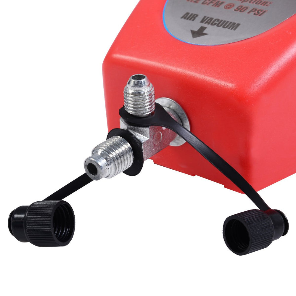 Goplus vacuum pump package content showing included components