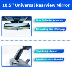 Gopupu clear mirror effect enhances day visibility and awareness.