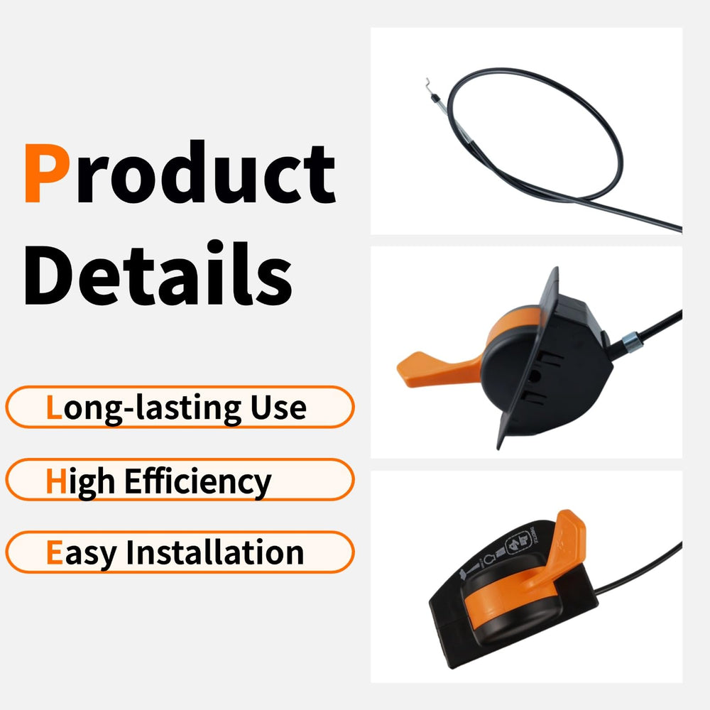 Gopupu 107S installation-ready throttle cable improves direct control