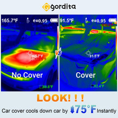 GORDITA 210D fabric close-up highlights tear resistance and paint-safe quality.