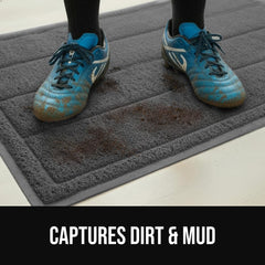 Gorilla Grip Dirt Grabber dark gray mat blends with exteriors