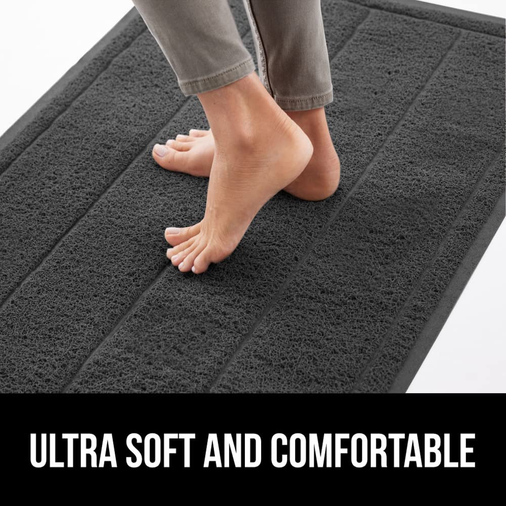GORILLA GRIP Dirt Grabber traps mud before it enters the home.
