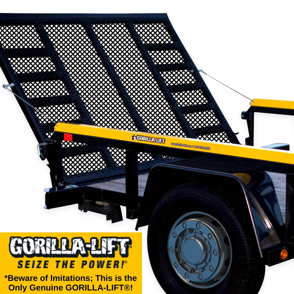 GORILLA-LIFT enclosed-lifting-mechanism protects components while providing controlled tailgate movement.