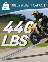 Gorkett dirtbike ramp ideal for off-road bikes and quick setup.