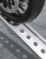 Gorkett lawn mower ramps set includes gloves for safer handling.