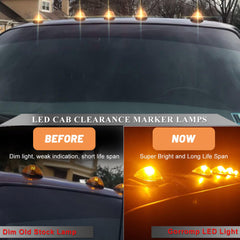 Gorromp amber vs halogen brightness test demonstrates higher performance on trucks.