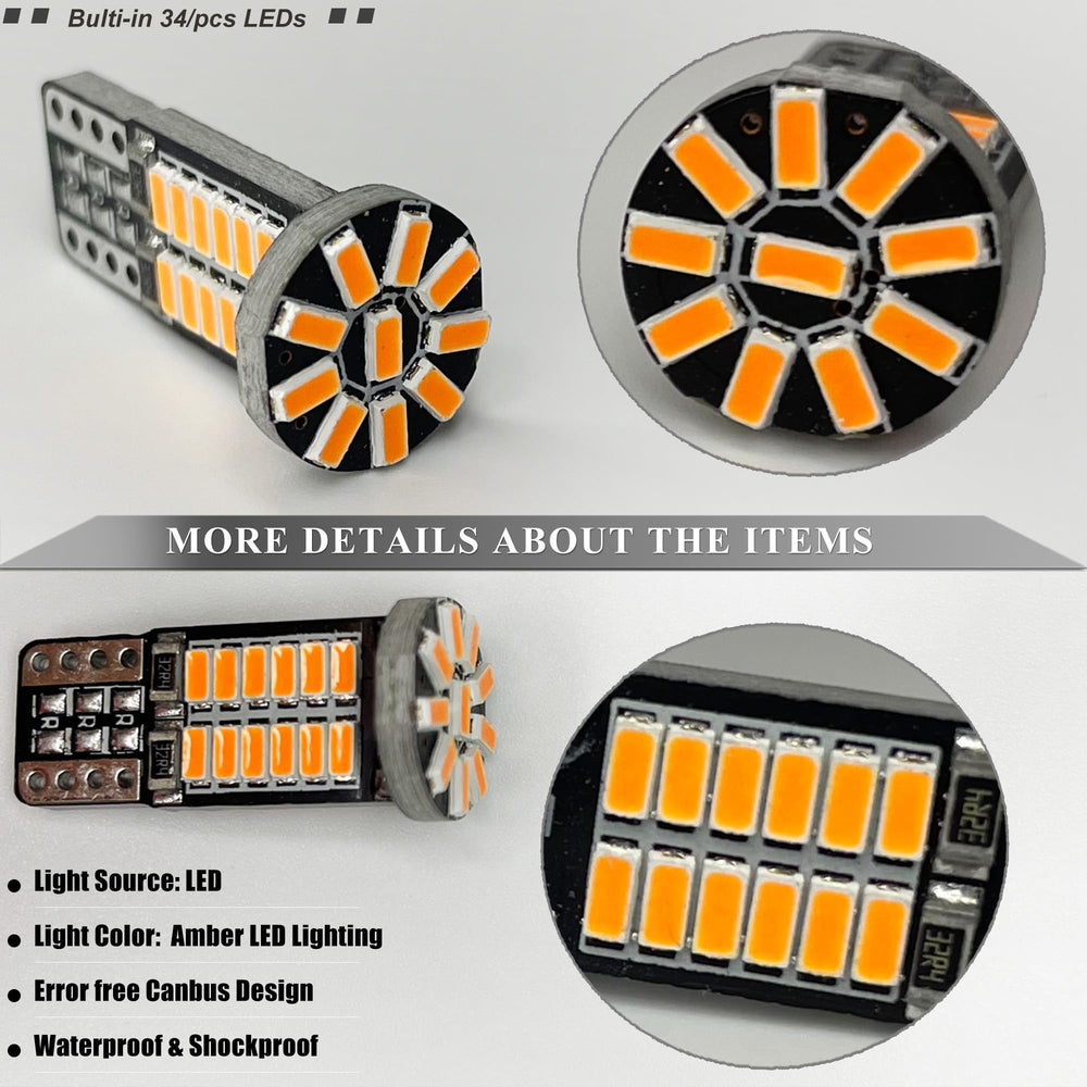 Gorromp Ford marker lamps 5-pack boosts night signaling for safer driving