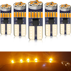 Gorromp amber LED roof cab marker for Ford F-150 with improved nighttime visibility.