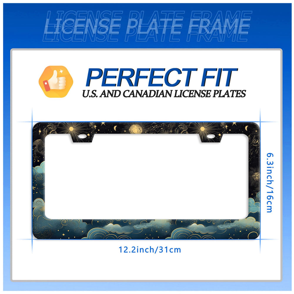 GORSNKYE Front and rear mounting options let you customize style