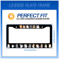 GORSNKYE non-blocking frame helps keep visibility and reduces glare on the road.