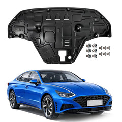 Gorzizen engine splash shield for Hyundai Sonata 2020-2023 front view shows rugged protection.
