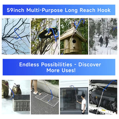 GPANDAG 59inch long reach kit enables hard-to-reach repairs with ease.