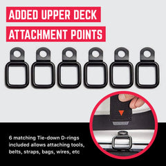 GPCA Cargo Cover Lite keeps the trunk organized and items from shifting