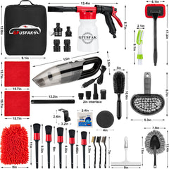 GPUSFAK towels and duster kit for drying and finishing