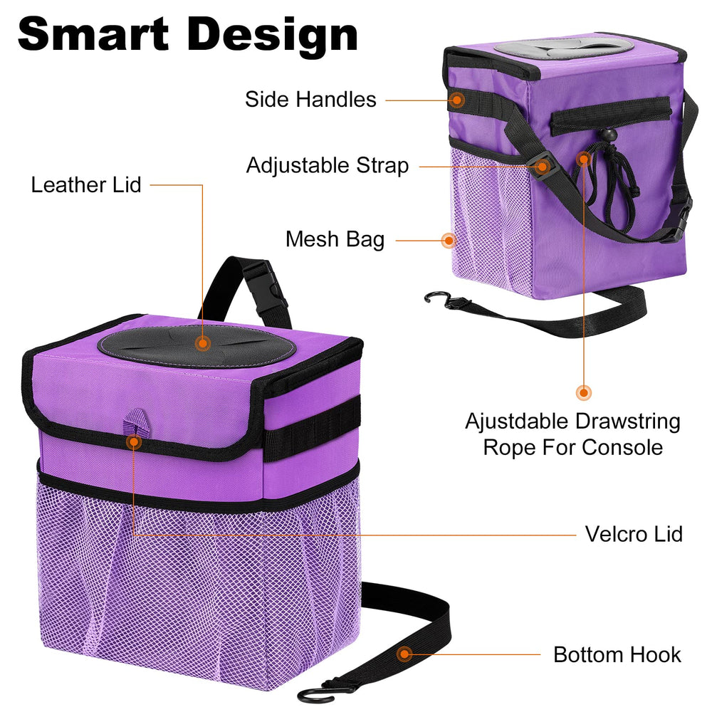 GPUSFAK side mesh pockets help organize small items within reach.