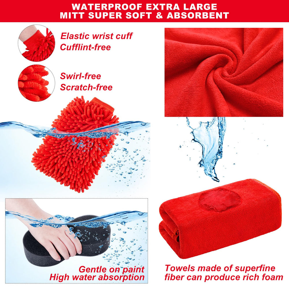 GPUSFAK wax applicator pads apply even coats