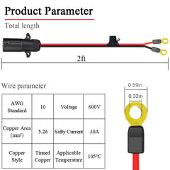 GragicSZ 2ft O-ring connector cable enables quick-connect between systems