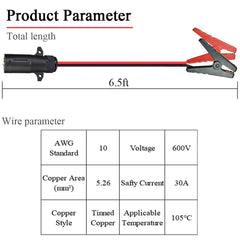 GragicSZ heavy-duty casing with 10AWG wire for durability