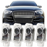 Granatan 4-pack car door light front left beam improves nighttime visibility