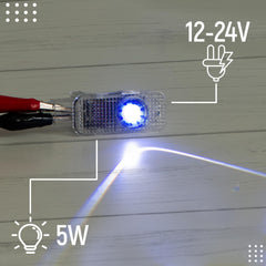 Granatan 4-pack car door light ground projection when doors open