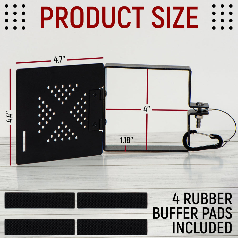 Granatan RV bumper end cap locking buckle shown to prevent detachment on the road.