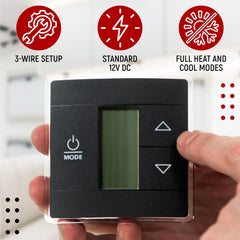 Granatan fits neatly into RV interiors for reliable operation.