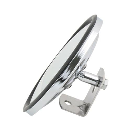 Grand General L-bracket mount secures the convex mirror for steady viewing.