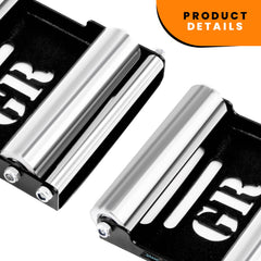 GRAND PITSTOP compact portable design fits tight garages and riders on the go.