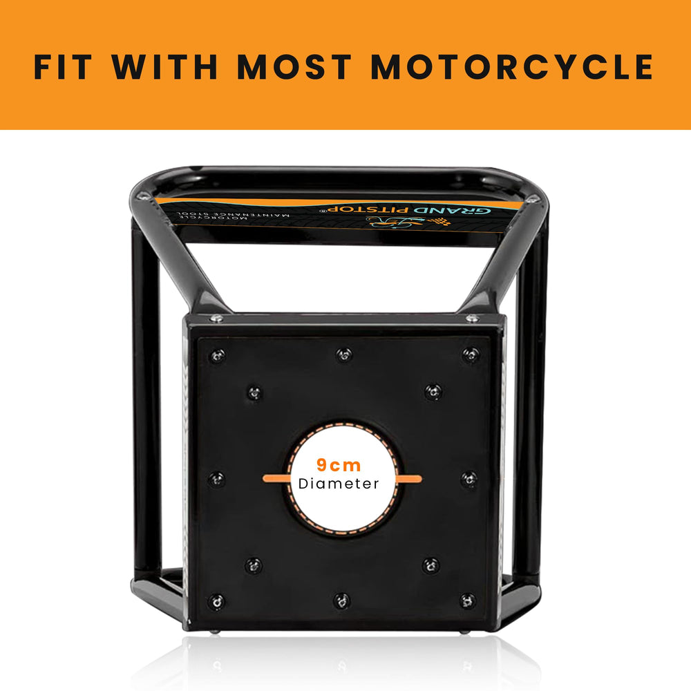 GRAND PITSTOP ergonomic maintenance platform elevating bike for comfortable work