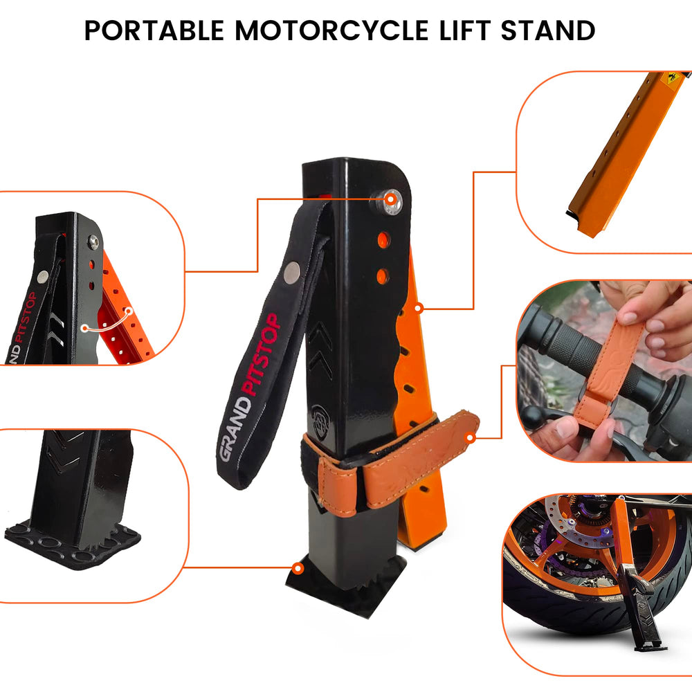 Grand Pitstop safety strap protects hands during bike disengagement
