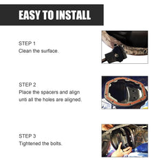 GRANDI gasket installation on clean mating surface for proper seal.