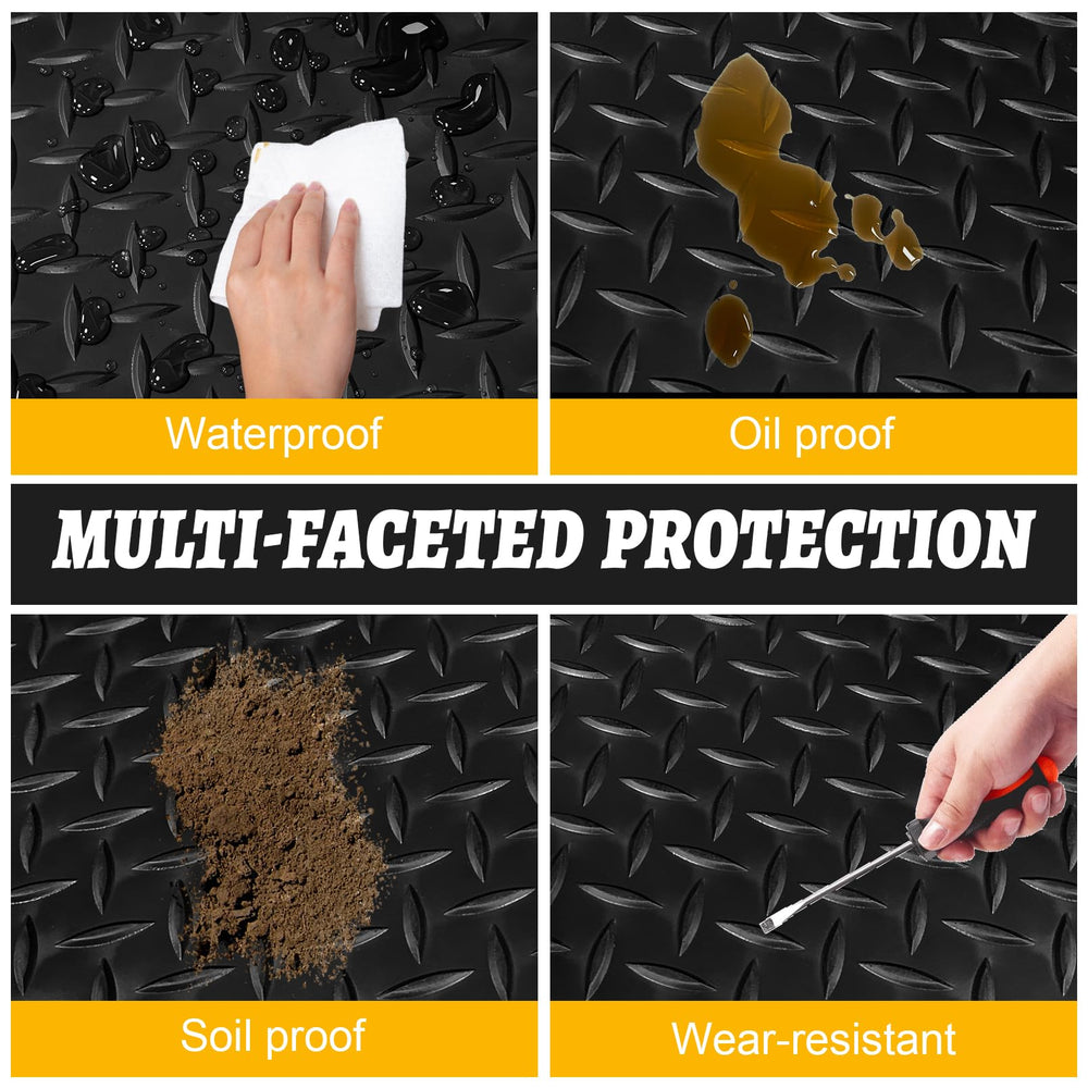 Grandroad Auto versatile mat suited for garages, gyms, warehouses and more