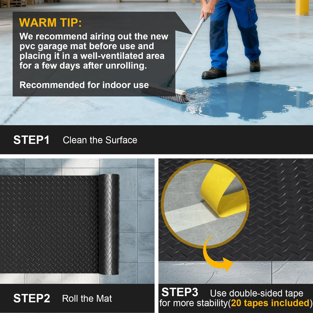 Grandroad Auto wide coverage mat designed for large work areas