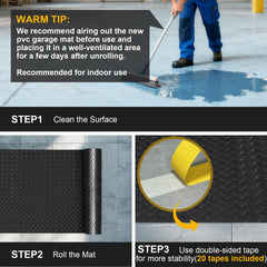 Grandroad Auto wide coverage mat designed for large work areas