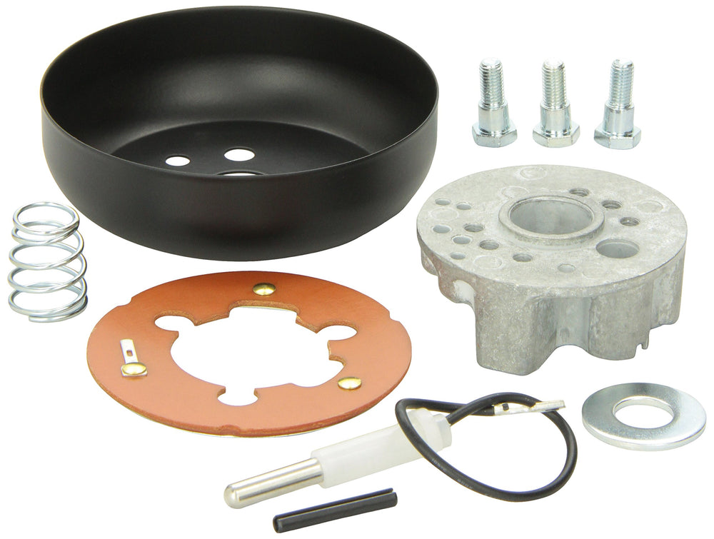 Grant 3162 Installation Kit matte black trim pieces for a polished, factory-like appearance.