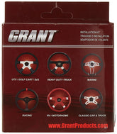 Grant GRT3196 die-cast hub included for precise steering wheel install