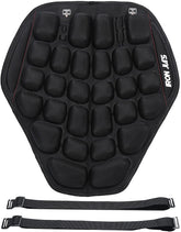 Grapelet motorcycle seat cushion with inflation system delivers enhanced comfort on long rides.