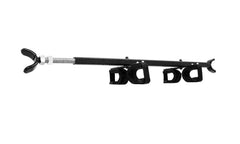Great Day Quick-Draw Overhead Gun Rack foam-lined clips secure two guns during storage and transit.
