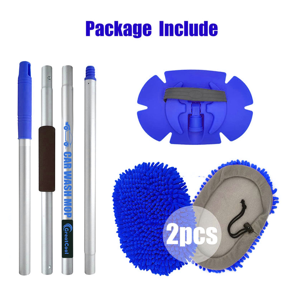 GreatCool cleaning kit suited for cars, caravans, and other vehicles.