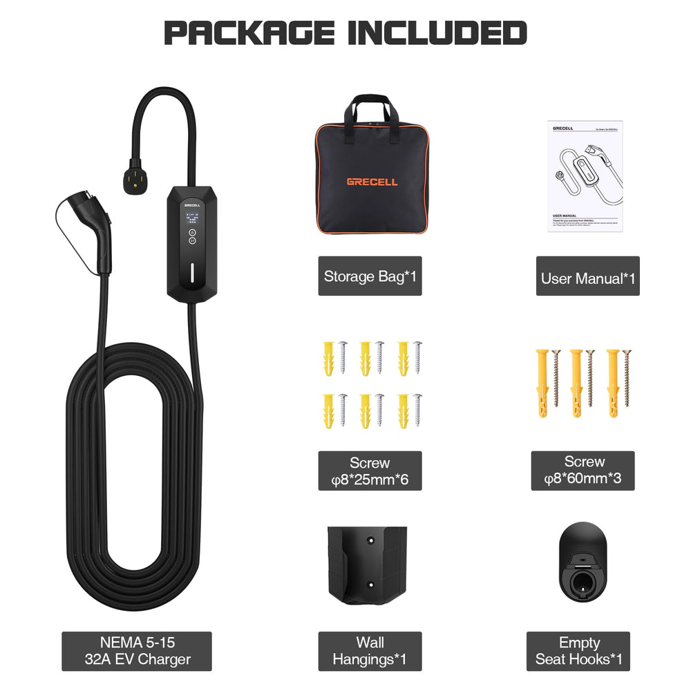 GRECELL ETL certified safety for reliable home charging