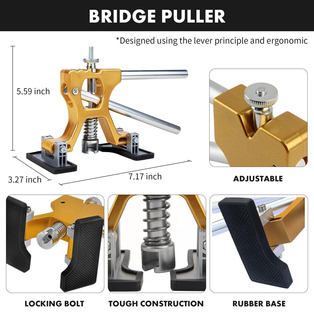 Green Point Home bridge puller for medium dents with controlled pull