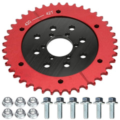 GREHUA 420 split sprocket 42T for smoother chain operation on mini bikes