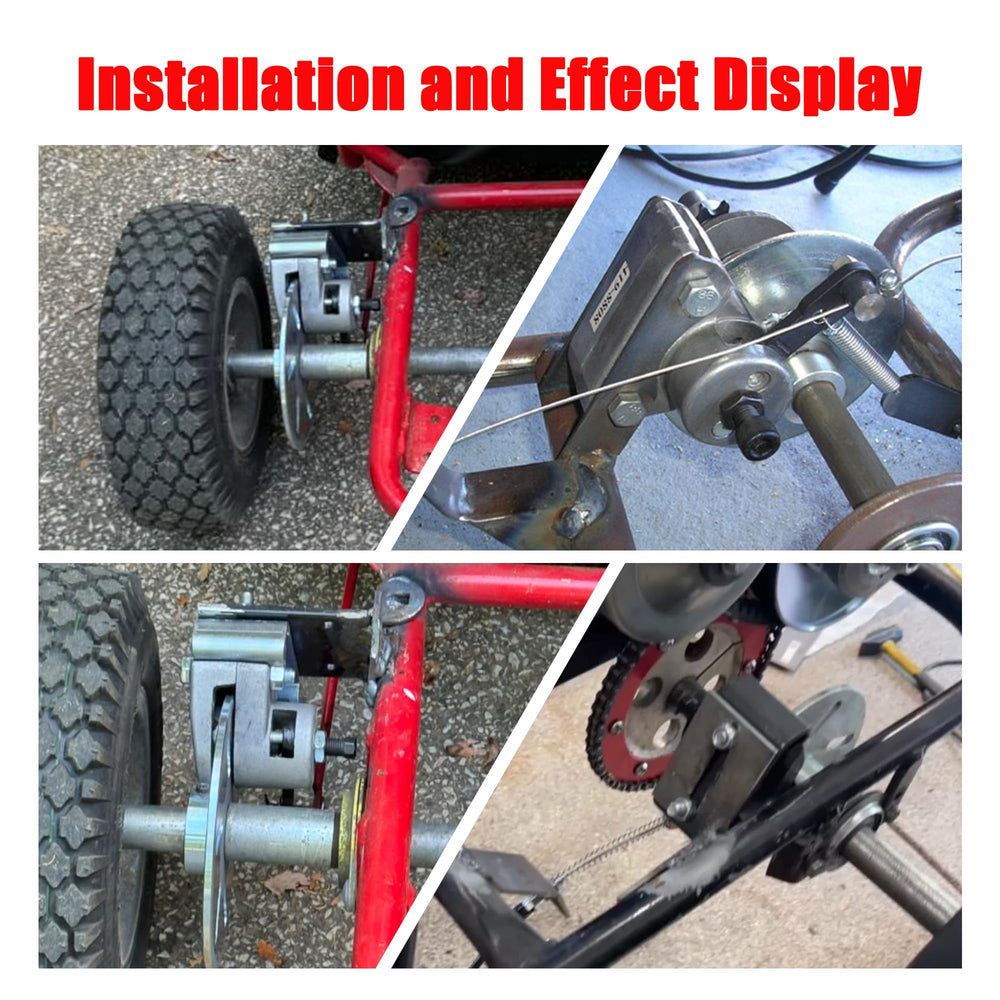 GREHUA brake arm side view demonstrates adjustable alignment.
