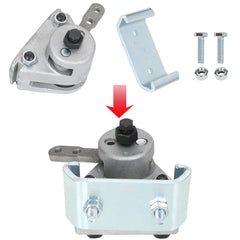 GREHUA braking system adjustment image highlights rotor compatibility and pad positioning